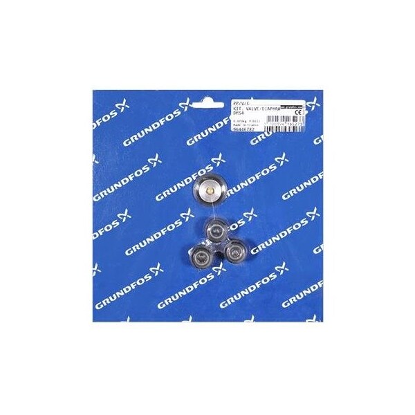 Pump Repair Parts- Kit, valve/diaphragm DMS4 PP/V/C, DMS Series.